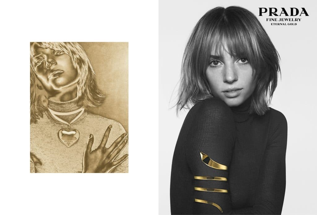 Prada’s Golden Touch